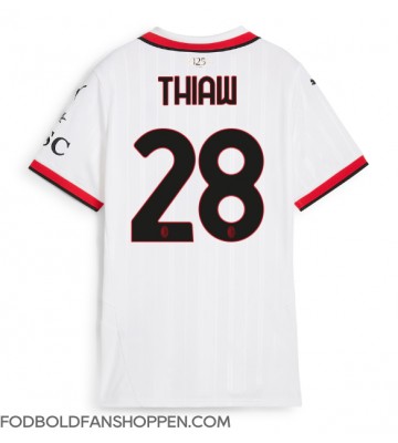 AC Milan Malick Thiaw #28 Udebanetrøje Dame 2024-25 Kortærmet